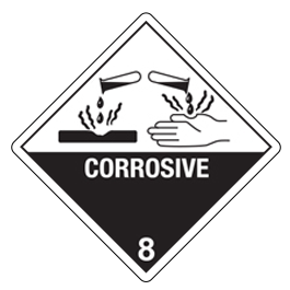 Corrosive Sign
